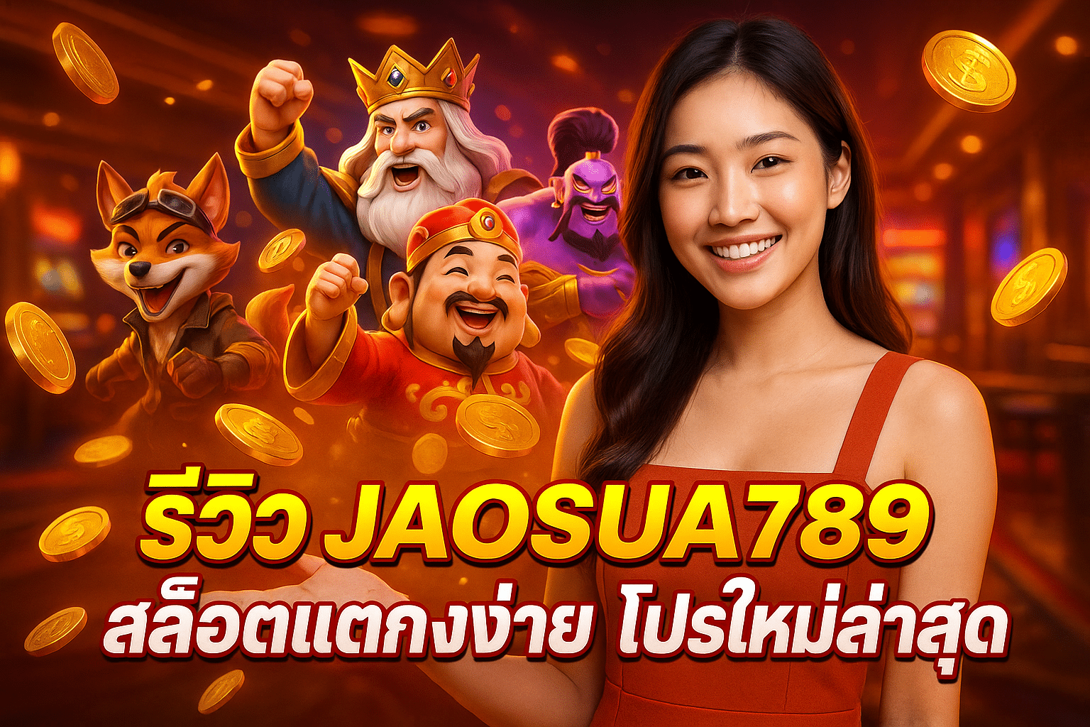 รีวิว JAOSUA789 สล็อตแตกง่าย โปรใหม่ล่าสุด