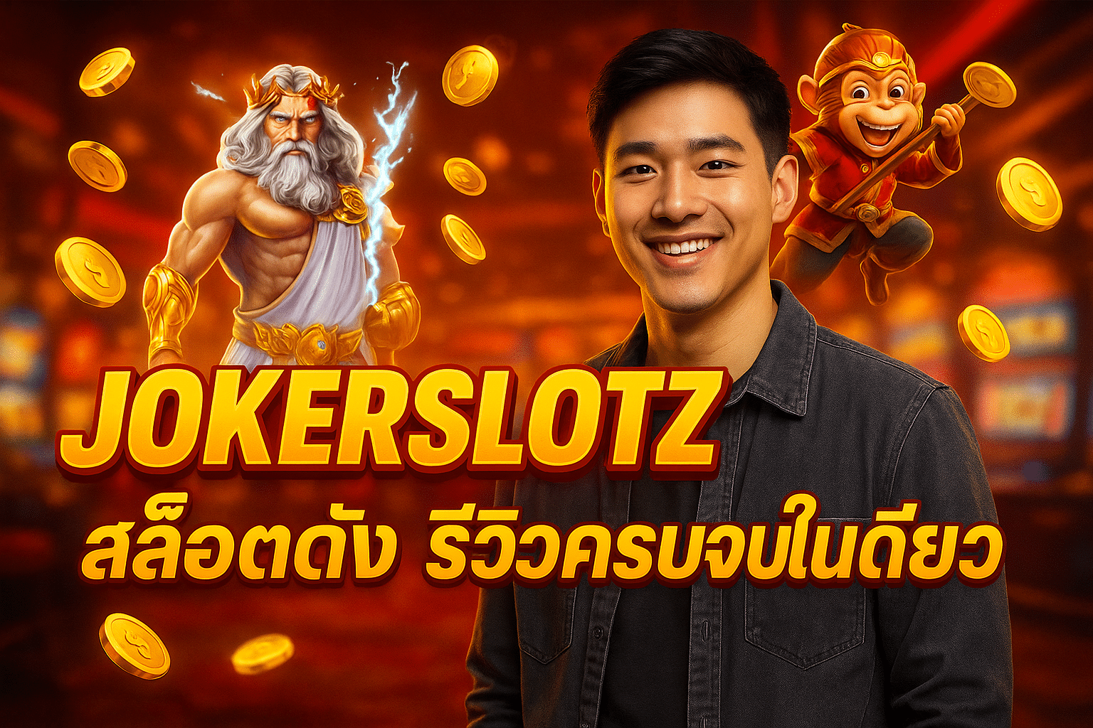 JOKERSLOTZ สล็อตดัง รีวิวครบจบในที่เดียว