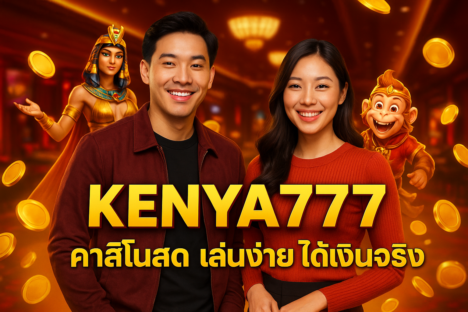 KENYA777 คาสิโนสด เล่นง่าย ได้เงินจริง