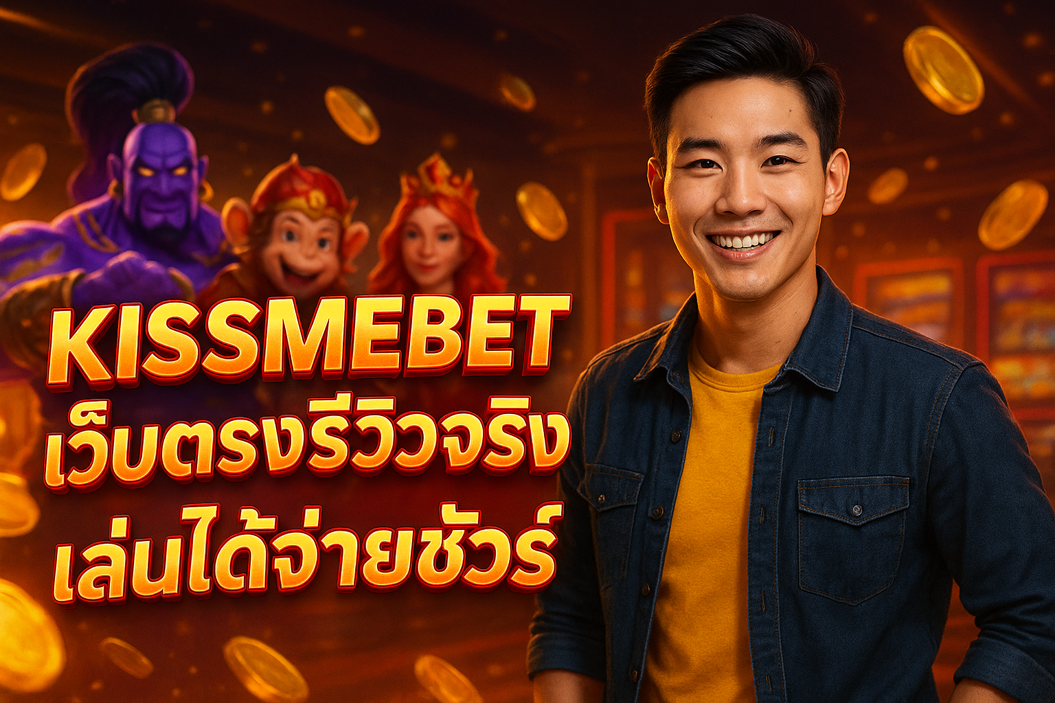 KISSMEBET เว็บตรงรีวิวจริง เล่นได้จ่ายชัวร์