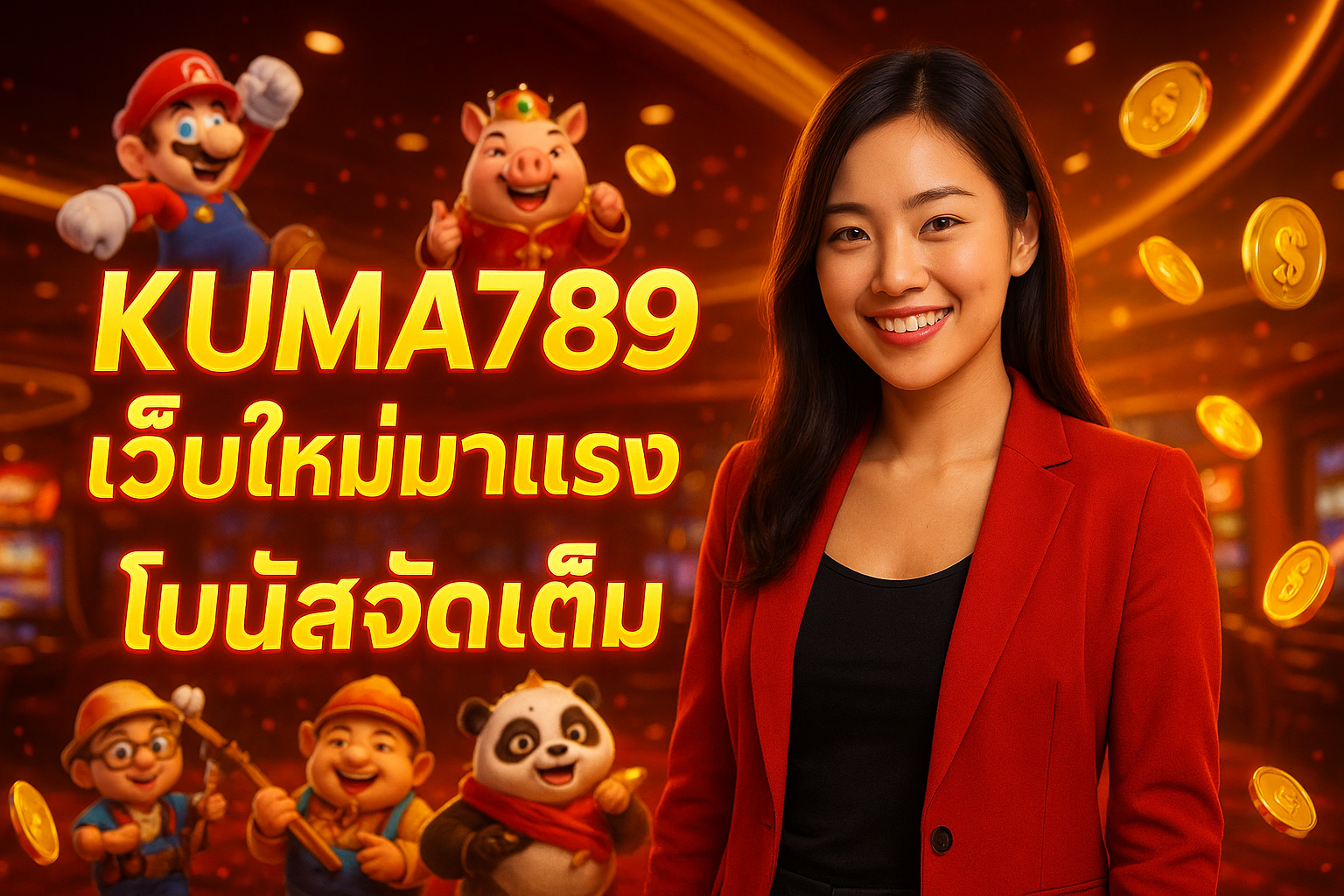 KUMA789 เว็บใหม่มาแรง โบนัสจัดเต็ม